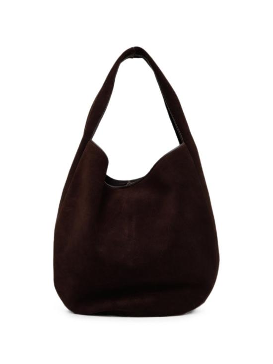 26FW 로에베 루미 스웨이드 카프스킨 호보백 BMHBVHBX01 3110 DARK BROWN - LOEWE