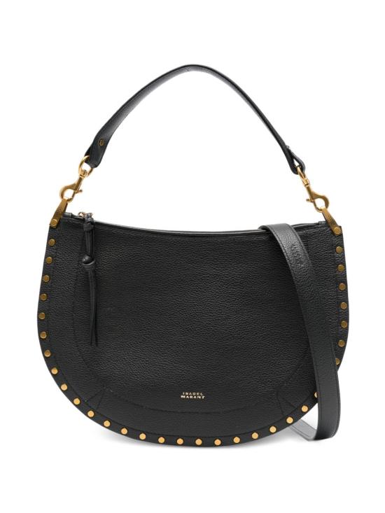 26FW 이자벨마랑 오스칸 호보 지퍼백 BF0066FA C3C22M01BK BLACK