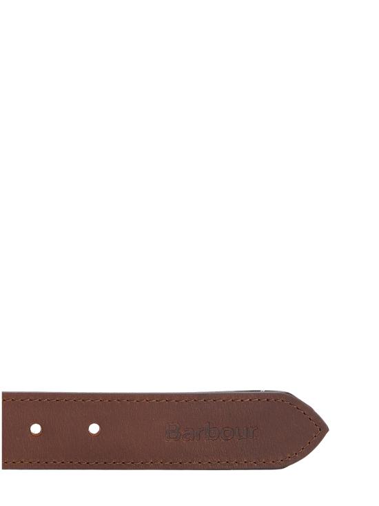 26FW 바버 가죽 벨트 MAC0364 TN11 BROWN - BARBOUR