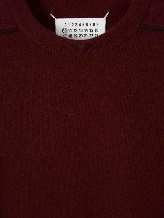 26FW 마르지엘라 스웨터 S50HL0070 M13303211F BORDEAUX - MAISON MARGIELA