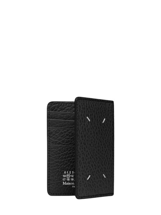 26FW 마르지엘라 보빈 레더 카드 홀더 SA1VX0011 P4455T8013 BLACK