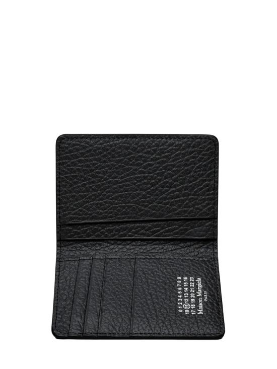 26FW 마르지엘라 보빈 레더 카드 홀더 SA1VX0011 P4455T8013 BLACK - MAISON MARGIELA