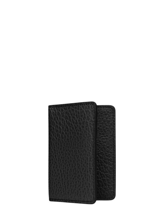 26FW 마르지엘라 보빈 레더 카드 홀더 SA1VX0011 P4455T8013 BLACK - MAISON MARGIELA