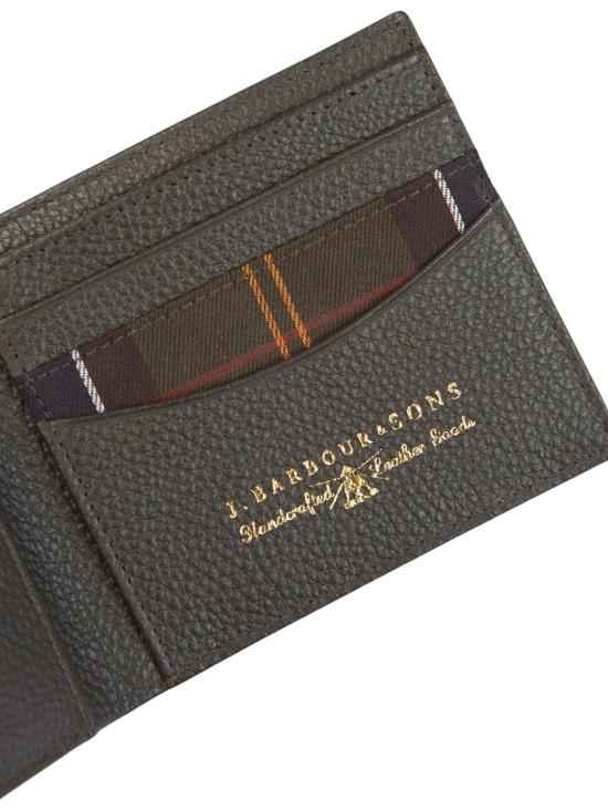 26FW 바버 남성지갑 MLG0046 TN11 GREEN - BARBOUR