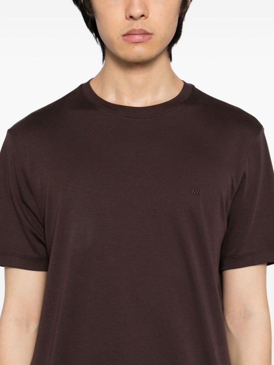 26FW 마이클 코어스 반팔 티셔츠 CF15FJ2C93 201 BROWN - MICHAEL KORS