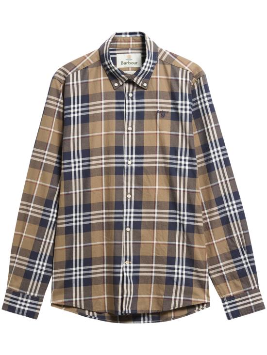 26FW 바버 긴팔 셔츠 MSH5355 ST51 BROWN