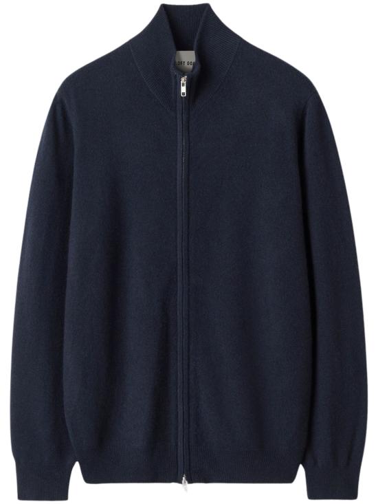 26FW 소프트 고트 집업 니트 FW25SF01910039 NAVY