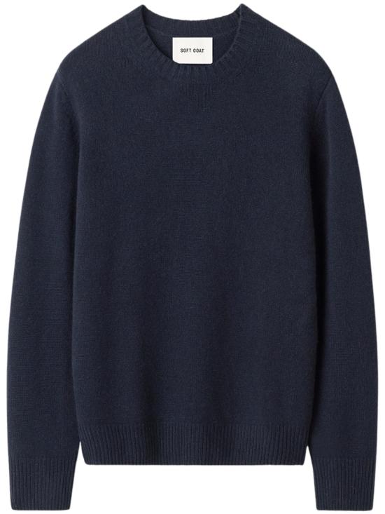 26FW 소프트 고트 스웨터 2460110039 NAVY