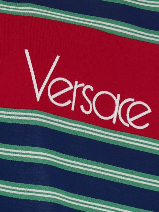 26FW 베르사체 폴로 티셔츠 1025512 1A184396UF90 MULTICOLOR - VERSACE