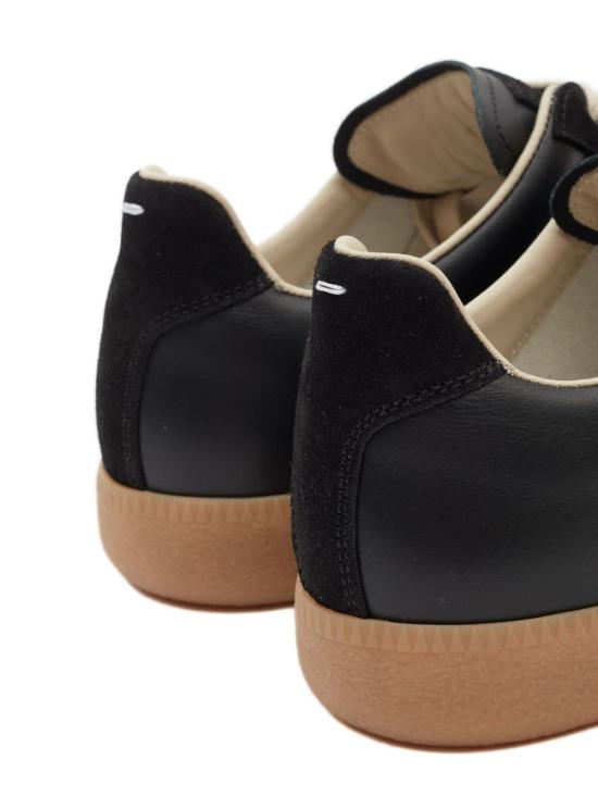 26FW 마르지엘라 블랙 레더 레플리카 독일군 S57WS0236 P1895H6851 BLACK - MAISON MARGIELA