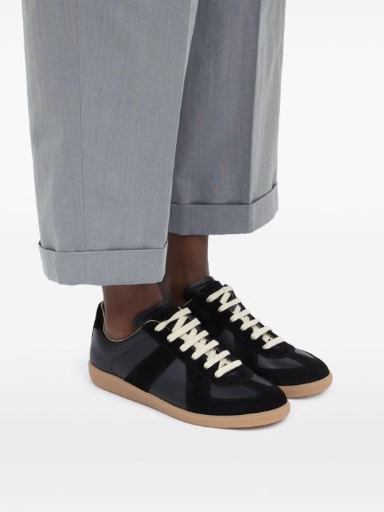 26FW 마르지엘라 블랙 레더 레플리카 독일군 S57WS0236 P1895H6851 BLACK - MAISON MARGIELA