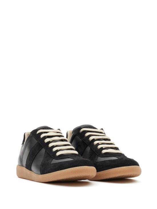 26FW 마르지엘라 블랙 레더 레플리카 독일군 S57WS0236 P1895H6851 BLACK - MAISON MARGIELA