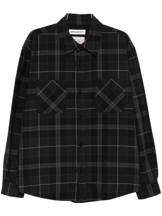 26FW 아워레가시 긴팔 셔츠 M4262WRC RAVENCHECKRANCH BLACK