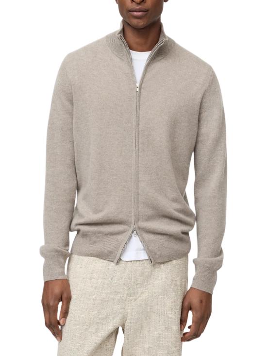 26FW 소프트 고트 집업 니트 FW25SF01900002 GREIGE GREY - SOFT GOAT