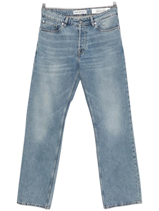 26FW 아워레가시 슬레이트 컷 가라지 워시 데님 M4265SGA GARAGEWASH DENIM BLUE