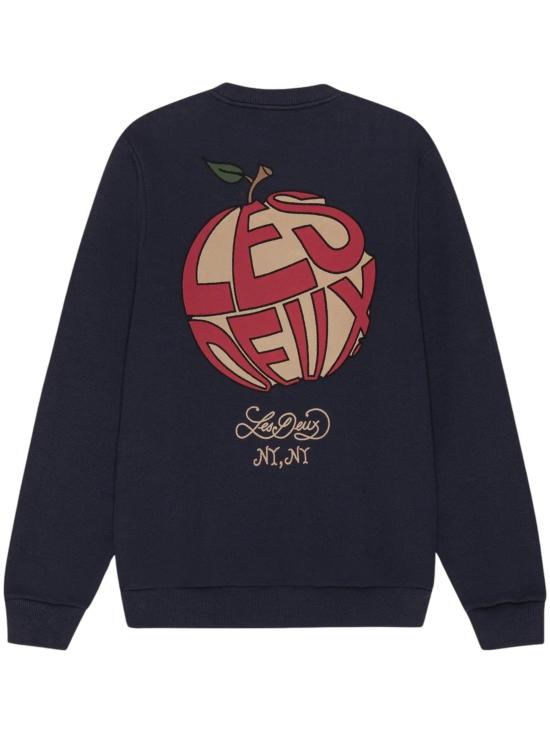 26FW 레듀 긴팔 티셔츠 1002489 460 NAVY - LES DEUX