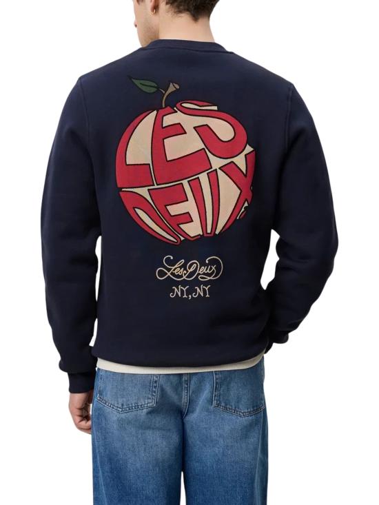 26FW 레듀 긴팔 티셔츠 1002489 460 NAVY - LES DEUX