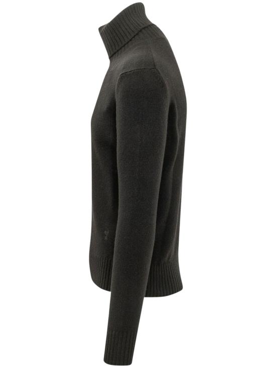 26FW 아미 터틀넥 HKS833 005001 BLACK - AMI