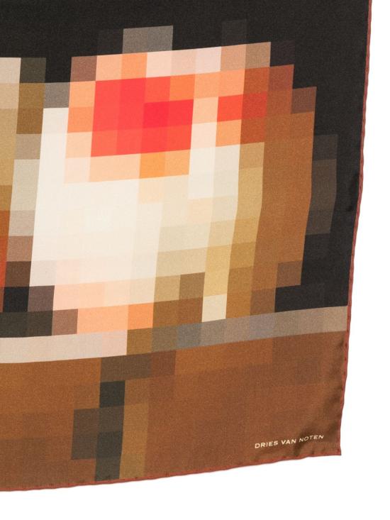 26FW 드리스 반 노튼 머플러/스카프 011301 4138976 BROWN SAND - DRIES VAN NOTEN