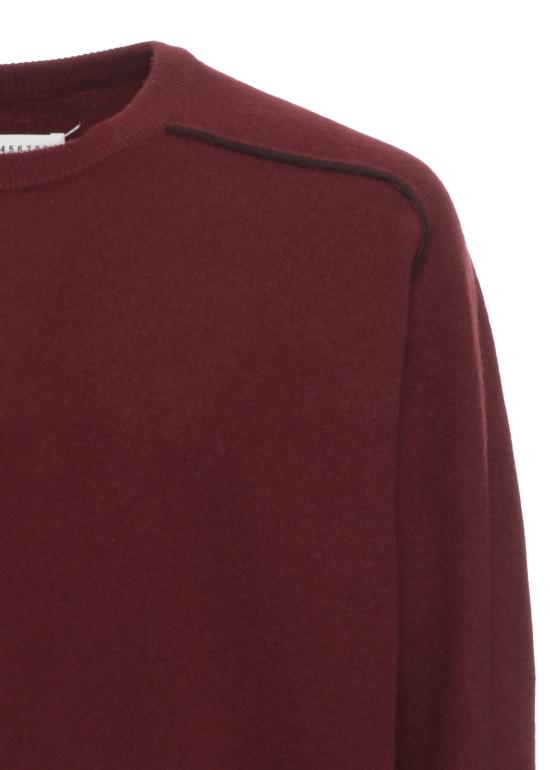 26FW 마르지엘라 스웨터 S50HL0070 M13303211F BURGUNDY - MAISON MARGIELA