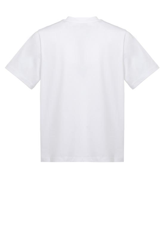26FW 카사블랑카 반팔 티셔츠 MAW26JTS00108 BRIGHT WHITE JERSEY MONDE - CASABLANCA