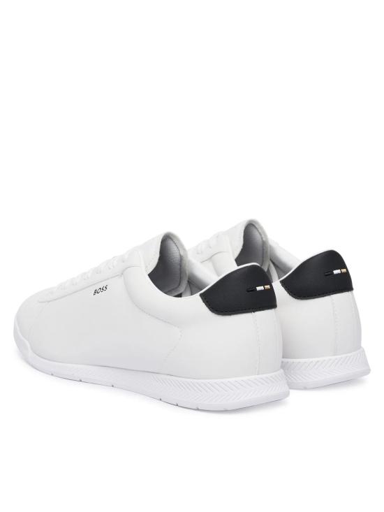 26FW 휴고보스 니탄 로우탑 스니커즈 50568470 101 WHITE DOM - HUGO BOSS