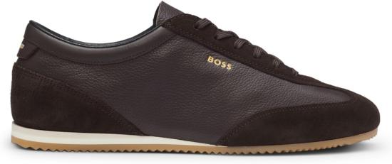 26FW 휴고보스 스니커즈 50568463 202 DARK BROWN DOM