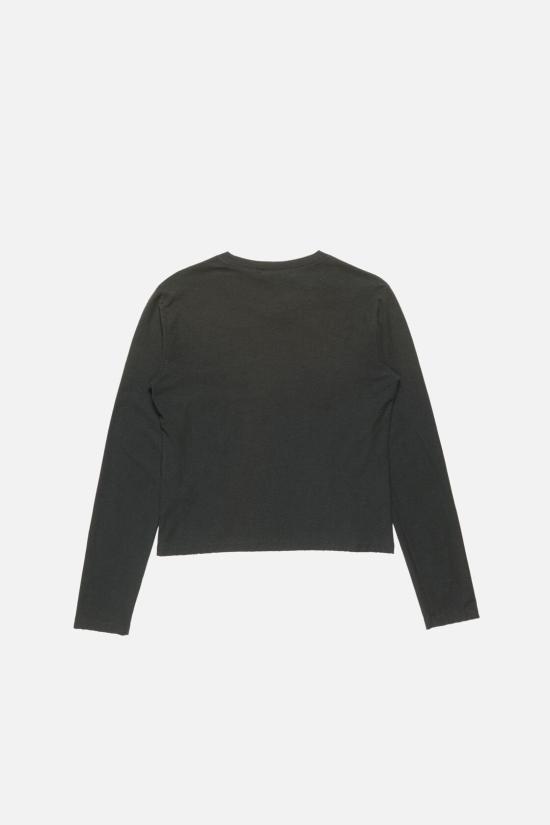 26FW 아크네 스튜디오 긴팔 티셔츠 CL0498 BM0 FADED BLACK DOM - ACNE STUDIOS