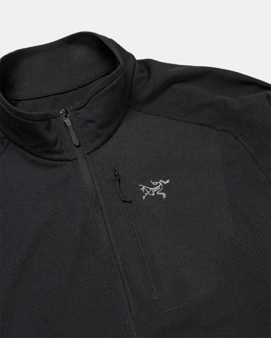 26FW 아크테릭스 긴팔 티셔츠 ATQFM10550 BLACK DOM - ARC`TERYX