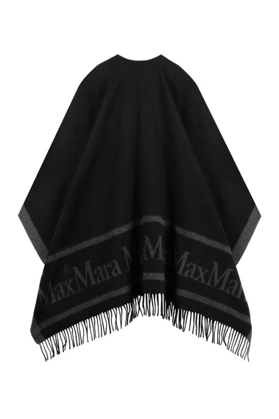 26FW 막스마라 케이프 24546071 003 BLACK DOM - MAX MARA