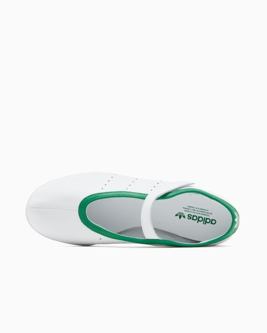  아디다스 스니커즈 LA6370 Cloud White Green DOM - ADIDAS