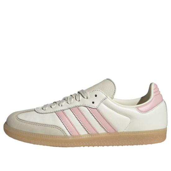  아디다스 삼바 OG 스니커즈 IH9059 Off White Sandy Pink Gum DOM - ADIDAS