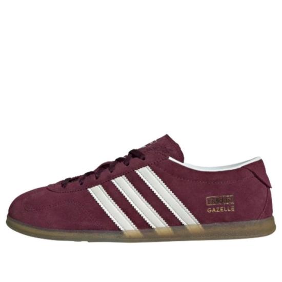  아디다스 가젤 스니커즈 IH6940 MAROON CORE WHITE GUM DOM - ADIDAS