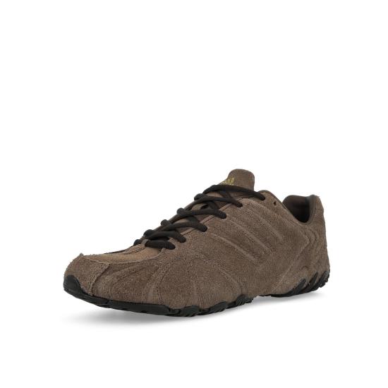  아디다스 스니커즈 HQ9305 Earth Strata Aurora Coffee Gold Metallic DOM - ADIDAS