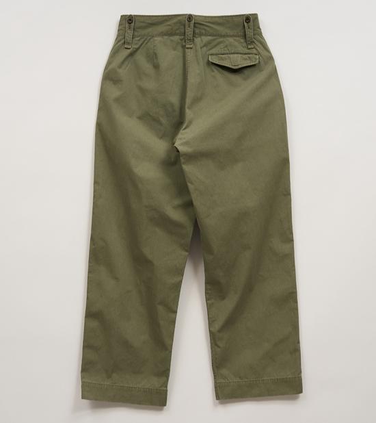 26SS 나이젤 카본 스트레이트 팬츠 80520050033 190 GREEN DOM - NIGEL CABOURN