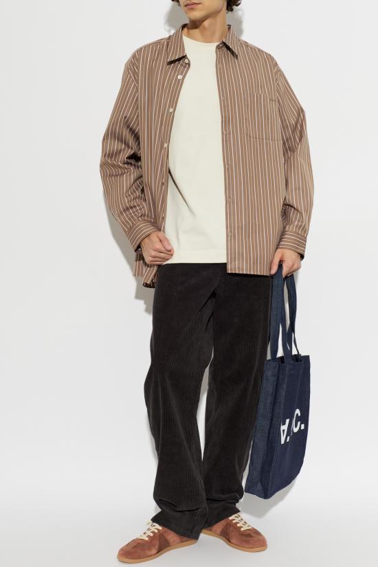 26FW 아페쎄 스트레이트 팬츠 COHBB H09234 LZA FALSE BLACK DOM - A.P.C.