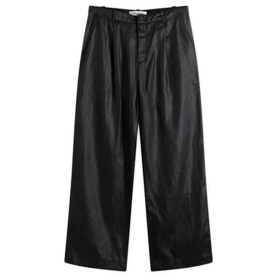26FW 아워레가시 스트레이트 팬츠 M4264SLB LACQUER BLACK MIRROR TENCEL DOM