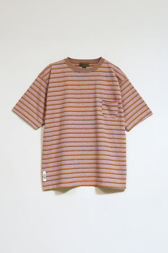 26SS 나이젤 카본 반팔 티셔츠 80520021000 166 LT BROWN DOM