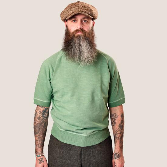 26SS 나이젤 카본 반팔 티셔츠 80520021001 190 GREEN DOM - NIGEL CABOURN