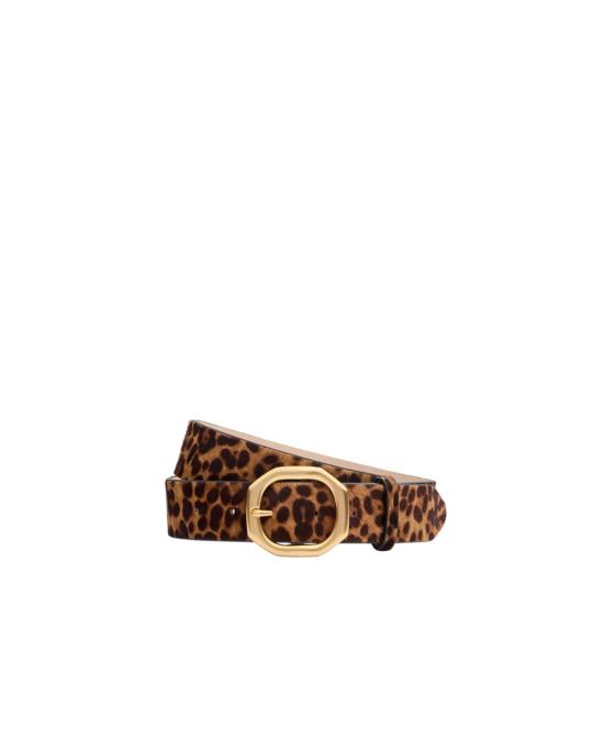  랙앤본 벨트 Rag & Bone Audrey Belt 레오파드 송아지털