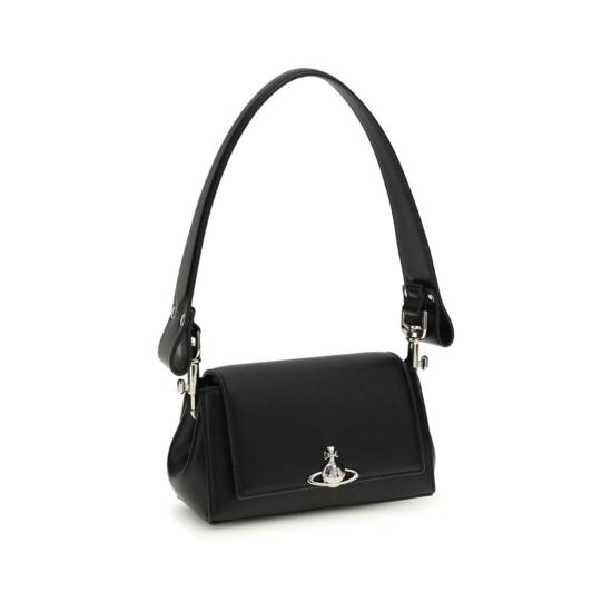  비비안웨스트우드 가방 비비안 웨스트우드 헤이즐 스몰 숄더백 블랙 - VIVIENNE WESTWOOD