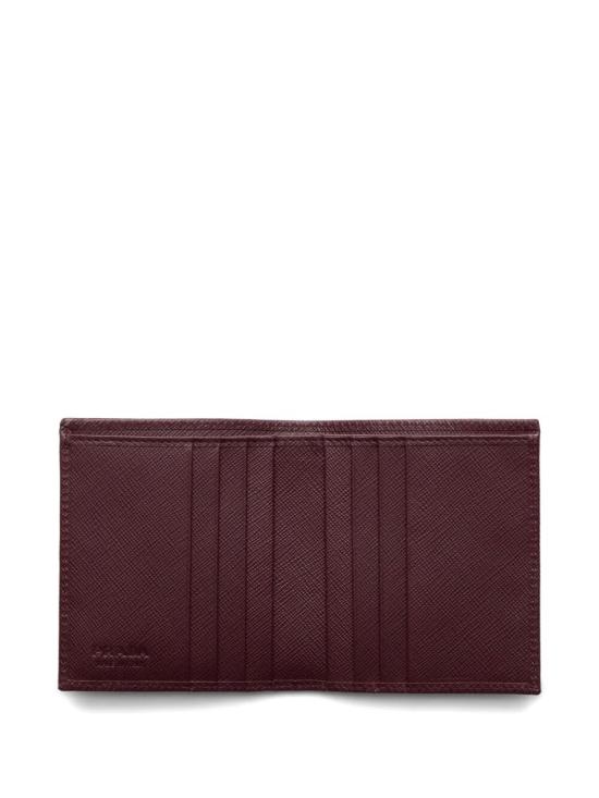 26FW 프라다 사피아노 레더 지갑 2MO004 QHH F0007 BORDEAUX - PRADA