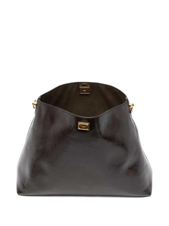 26FW 돌체앤가바나 Large Vittoria calfskin 숄더백 BB7942AZ000 8H042 CIOCCOLATO FONDENTE - DOLCE & GABBANA