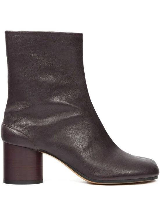 26FW 마르지엘라 타비 빈티지 레더 부츠 S58WU0246P3753 T5148 PLUM