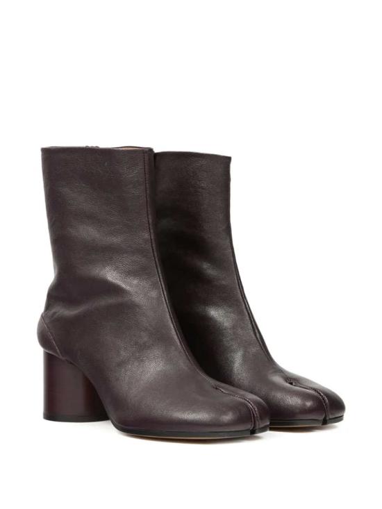 26FW 마르지엘라 타비 빈티지 레더 부츠 S58WU0246P3753 T5148 PLUM - MAISON MARGIELA