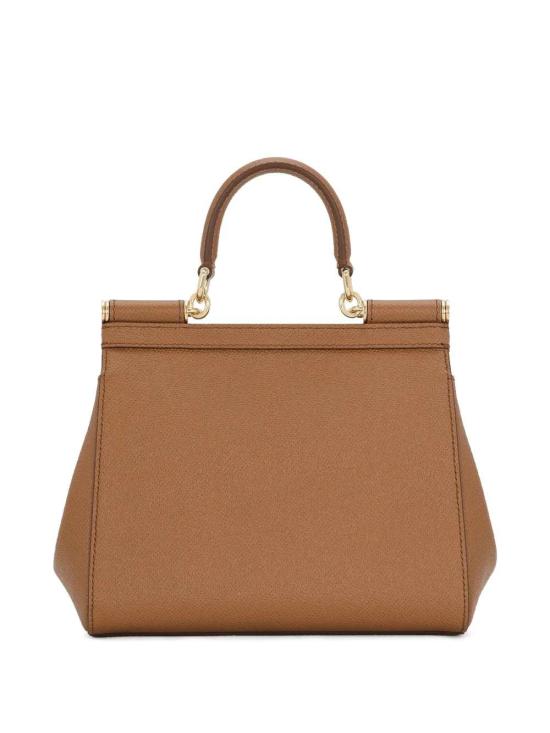 26FW 돌체앤가바나 미디움 시실리 핸드백 BB6003B1001 8M417 CARAMELLO - DOLCE & GABBANA