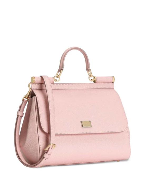 26FW 돌체앤가바나 라지 시실리 핸드백 BB6002B1001 8H402 ROSA CARNE - DOLCE & GABBANA