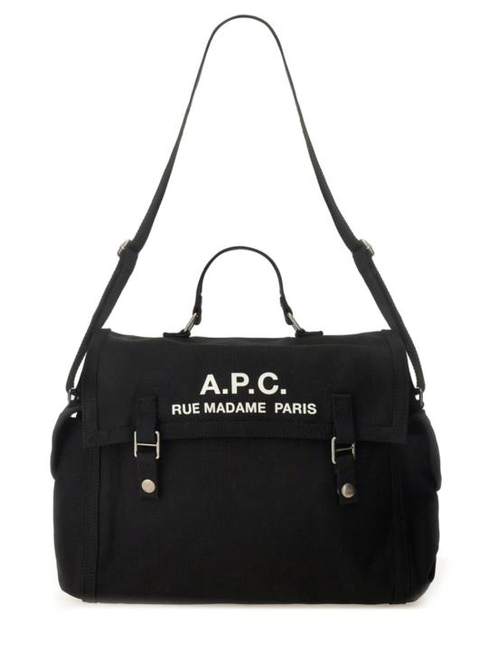  아페쎄 가방 A.P.C. 로고 숄더백 블랙 - A.P.C.