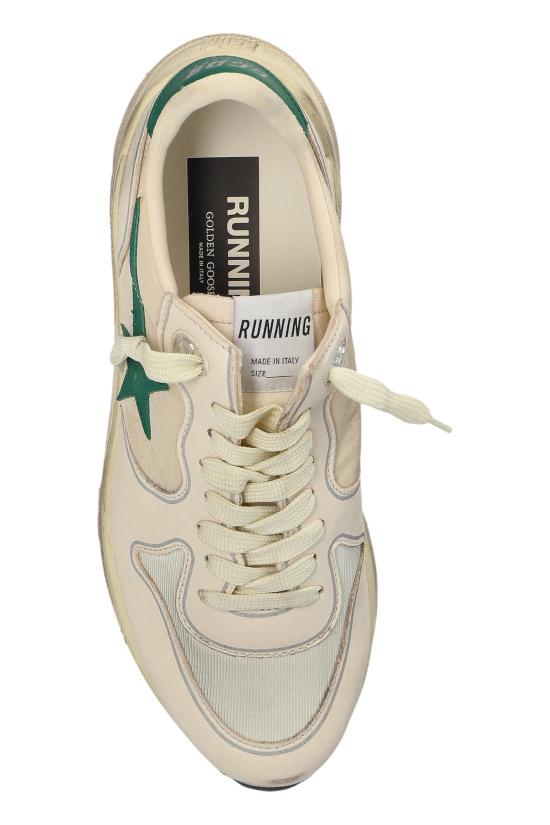 26FW 골든구스 러닝 솔 스니커즈 GWF00126 F008530 12490 BUTTERCREAM GREEN DOM - GOLDEN GOOSE