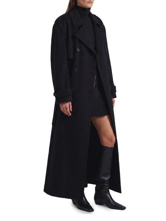 26FW 더프랭키샵 코트 COFS007731000 BLACK - THE FRANKIE SHOP